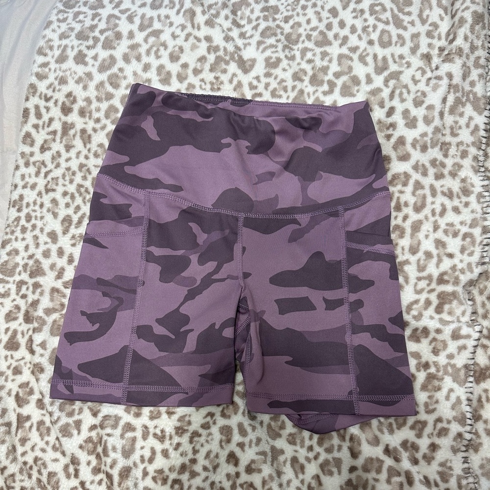 High waisted Workout shorts